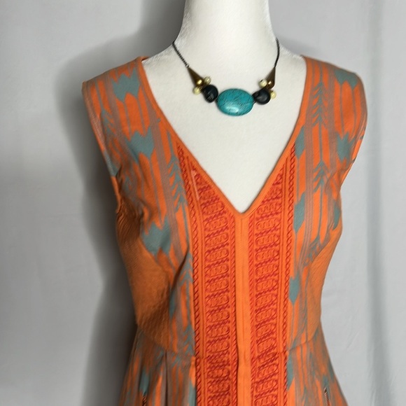 Anthropologie  - Plenty by Tracy Reese Petite Sleeveless V-neck dress - Picture 2 of 10